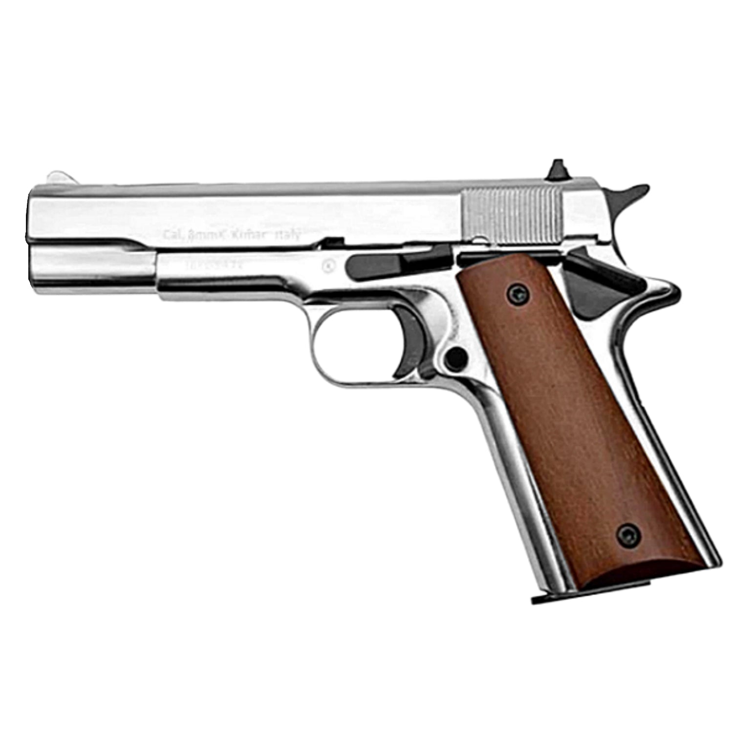 Pistola a salve 96 AUTO - Mod. Colt 1911 Cromata – Police Shop