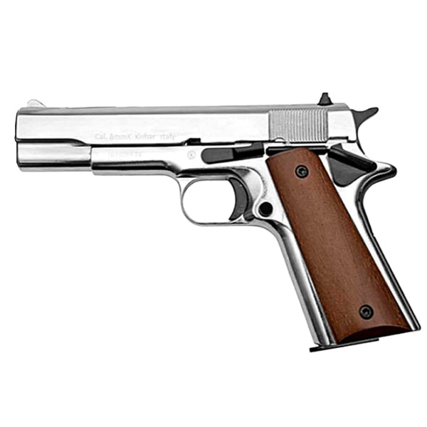 Pistola a salve 96 AUTO - Mod. Colt 1911 Cromata