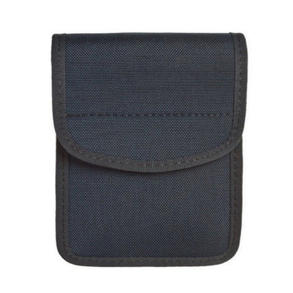 Large multipurpose Vega bag in Blue cordura - 14 cm x 16 cm x 3.5 cm