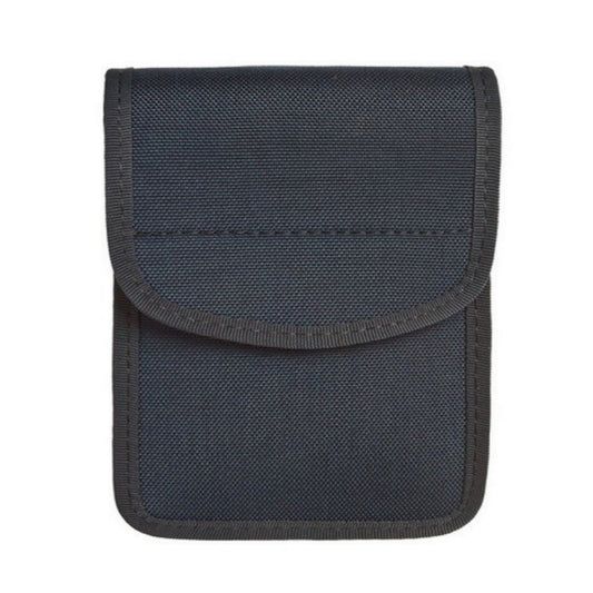 Borsetto grande multiuso Vega in cordura Blu - 14 cm x 16 cm x 3,5 cm
