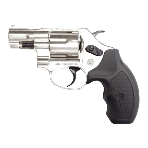 Pistola a salve New Revolver C/C (canna corta) Cromata