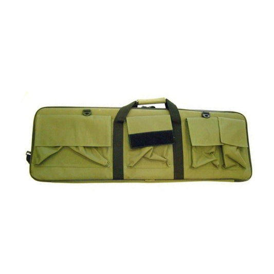 Fodero per Fucile In Cordura Doppia con Tasche VERDE 90 cm (B100V)