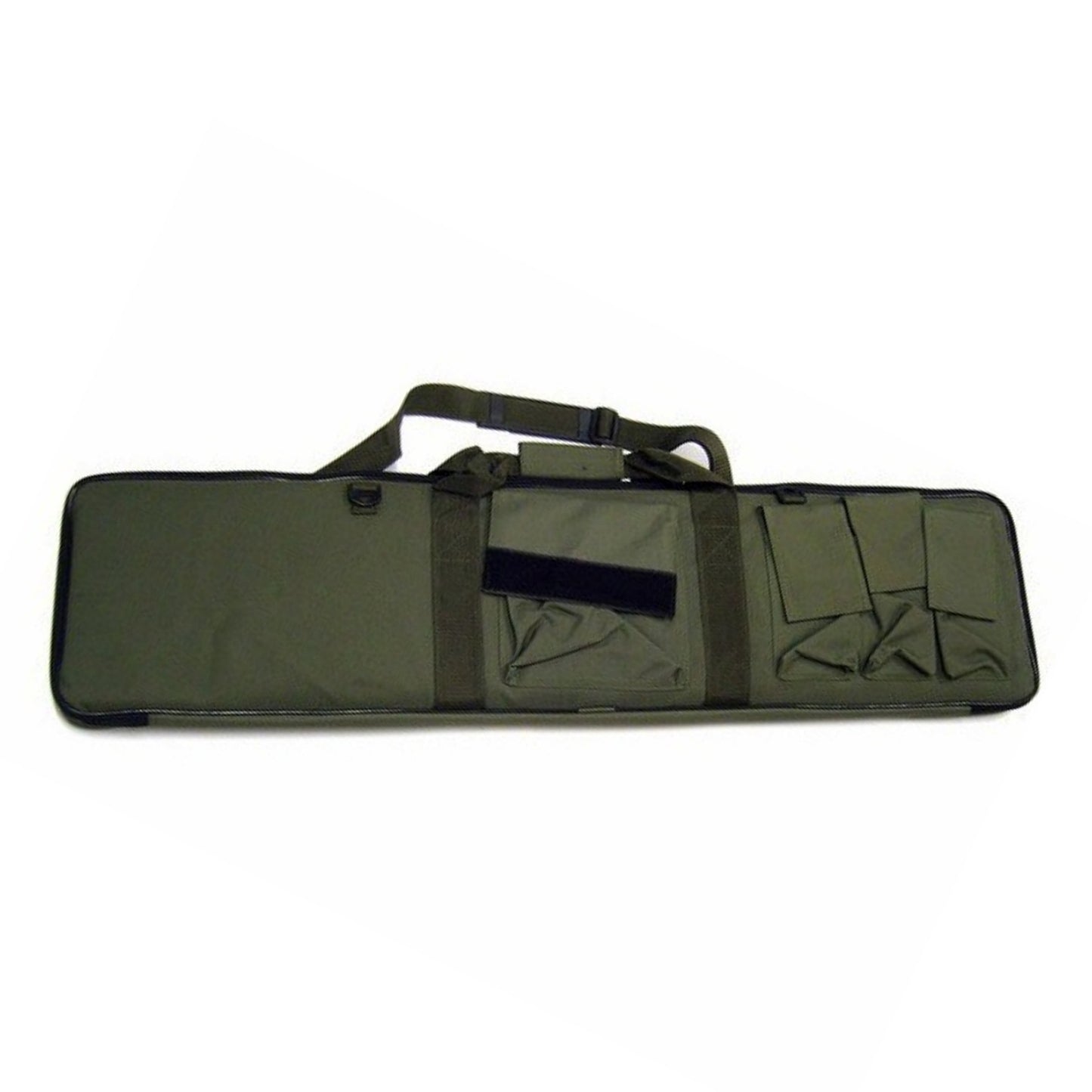 Cordura Double Rifle Case with Pockets Green 110cm (B120V)