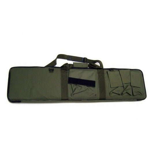 Fodero per Fucile In Cordura Doppia con Tasche Verde 110 cm (B120V)