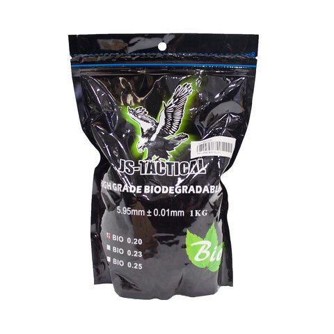 Pallini Biodegradabili JS TACTICAL 1kg da 0.20 - 0.23 - 0.25 gr