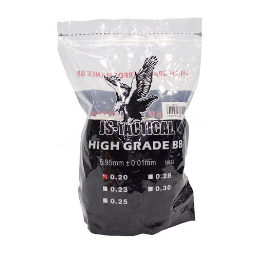 JS TACTICAL -pelletit 1 kg, à 0,20 - 0,23 - 0,25 g